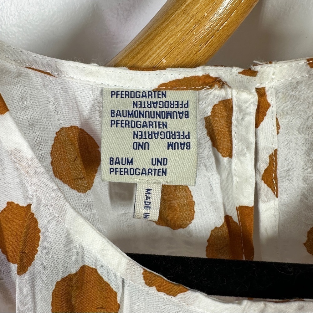 Baum Und Pferdgarten Polka Dot Mynowa Blouse sz 40 - Picture 6 of 7